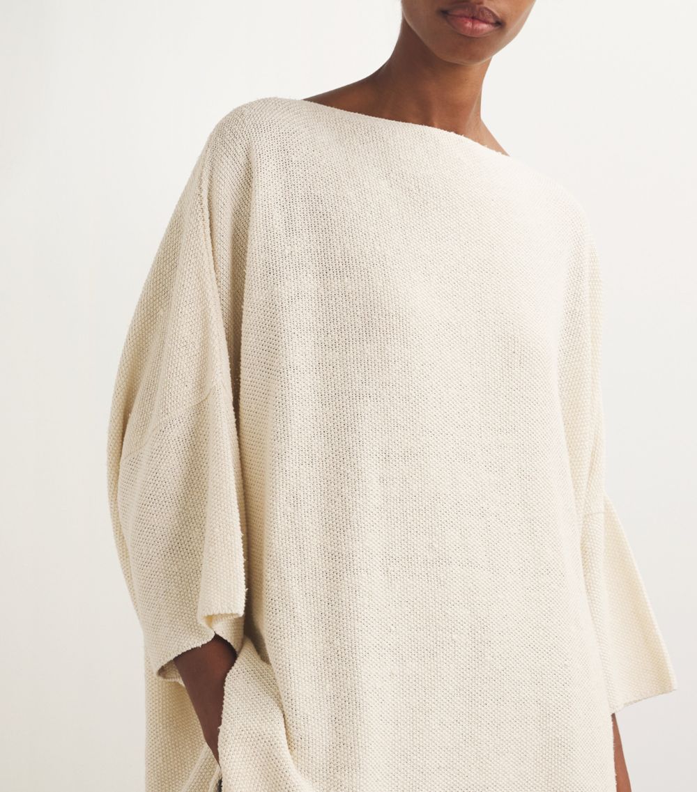 Eskandar Eskandar Linen-Silk Long Sweater