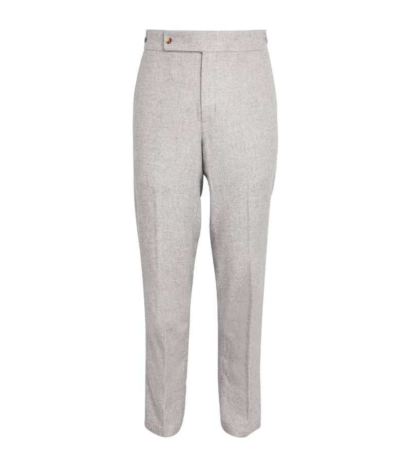 Colombo Colombo Silk-Cashmere Straight Trousers