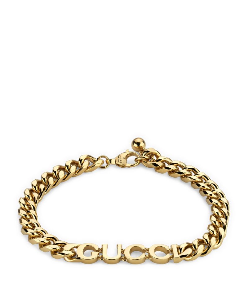 Gucci Gucci Logo Chain Bracelet