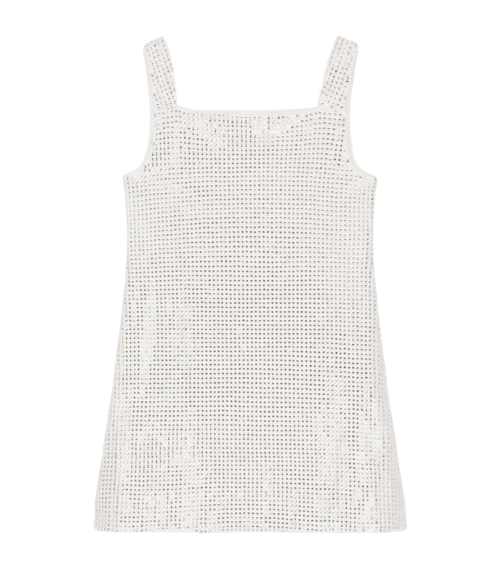 Dolce & Gabbana Dolce & Gabbana Kids Rhinestone Mini Dress (8-14 Years)