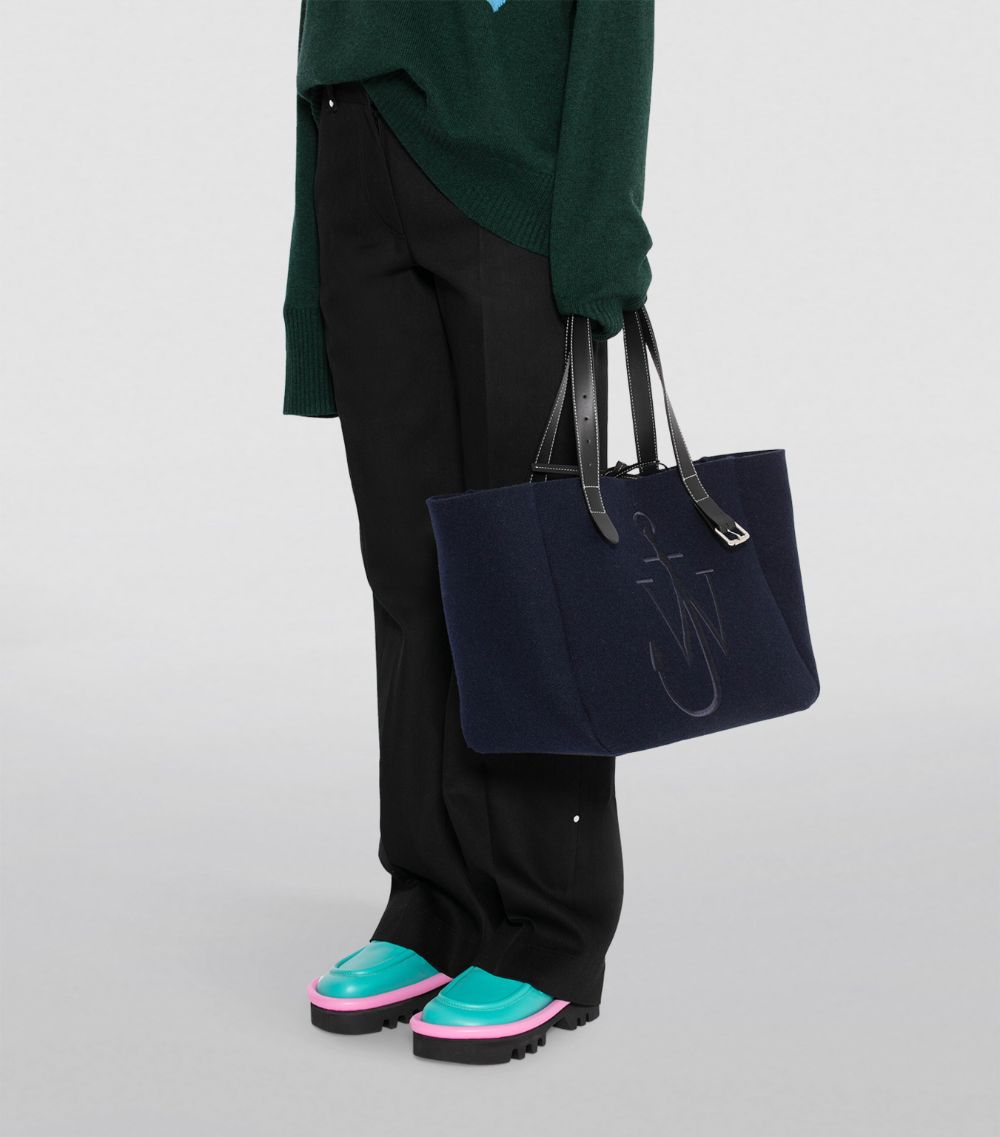 Jw Anderson JW Anderson Embroidered Belt Tote Bag