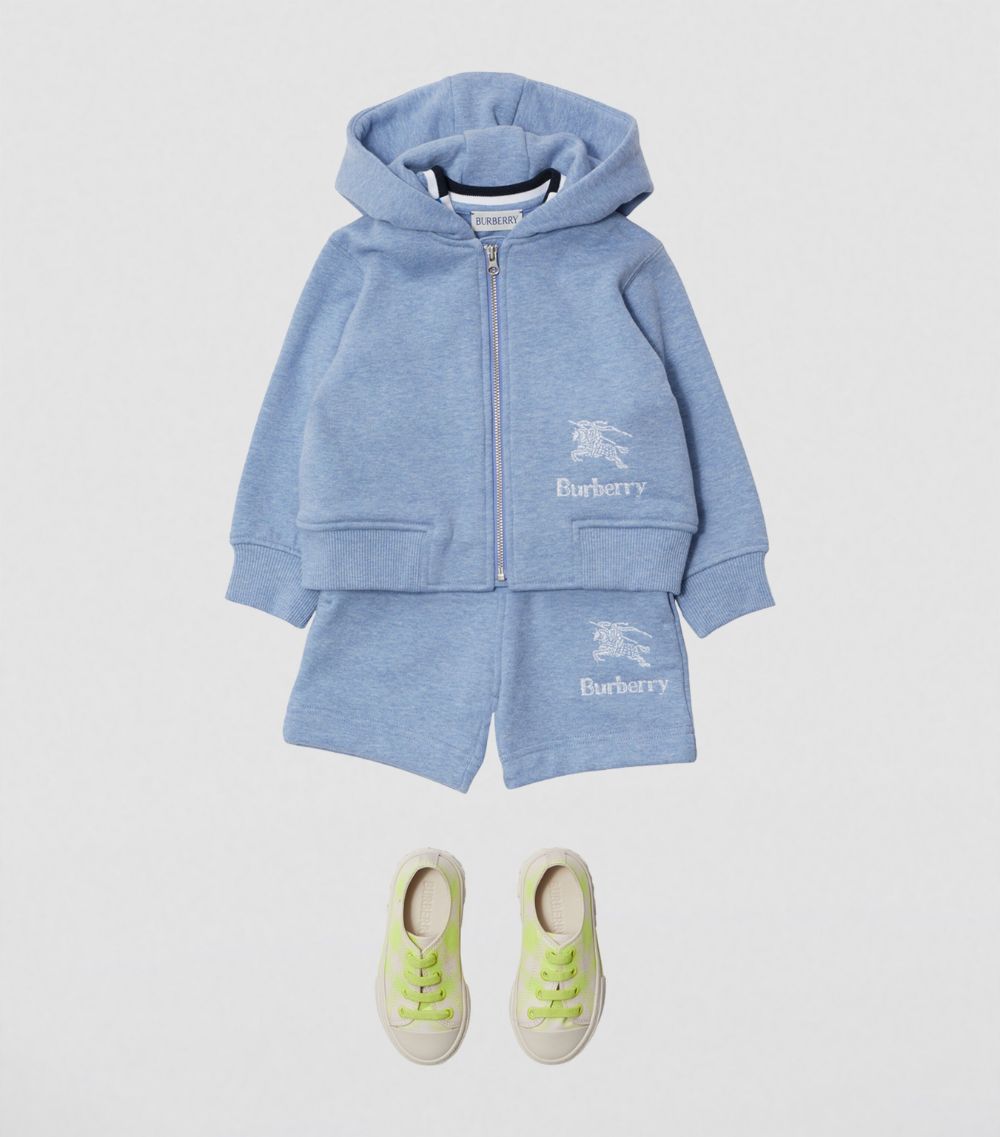 Burberry Burberry Kids Cotton Ekd Hoodie (6-24 Months)