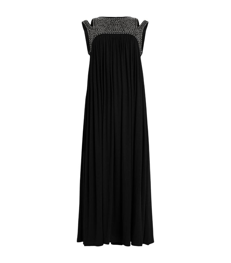 Allsaints Allsaints Embellished Arizona Maxi Dress