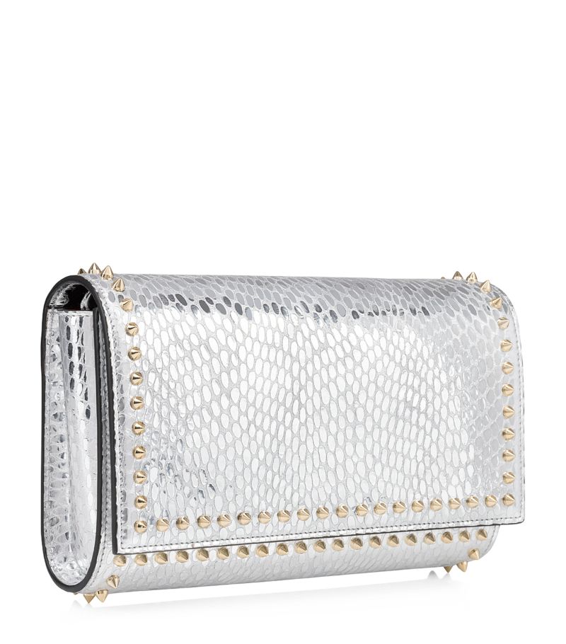 Christian Louboutin Christian Louboutin Paloma Leather Clutch Bag