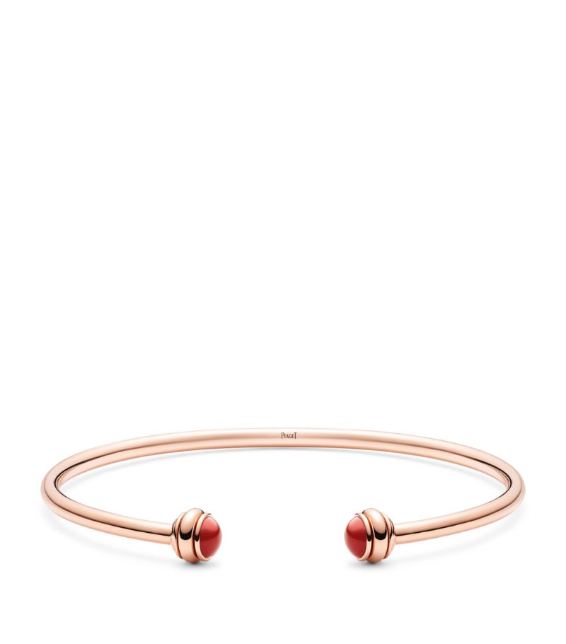 Piaget Piaget Rose Gold And Carnelian Possession Bangle