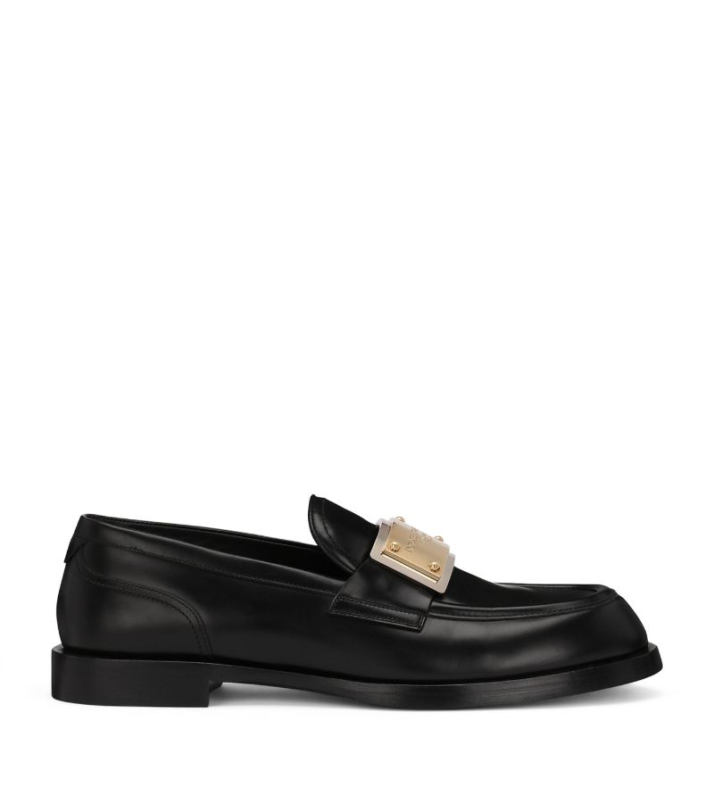 Dolce & Gabbana Dolce & Gabbana Calfskin Bernini Loafers