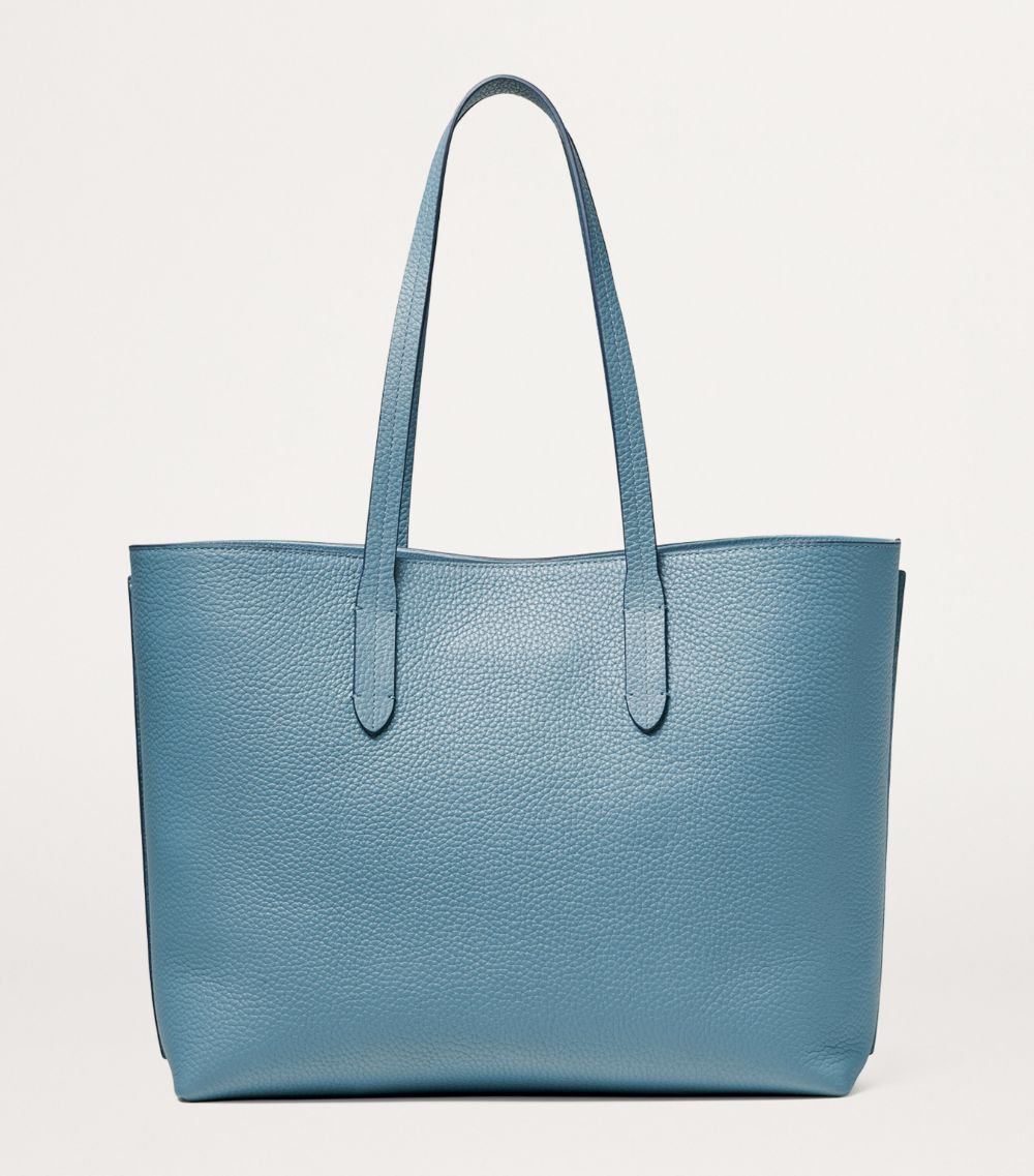  Aspinal Of London Leather East-West Regent Tote Bag