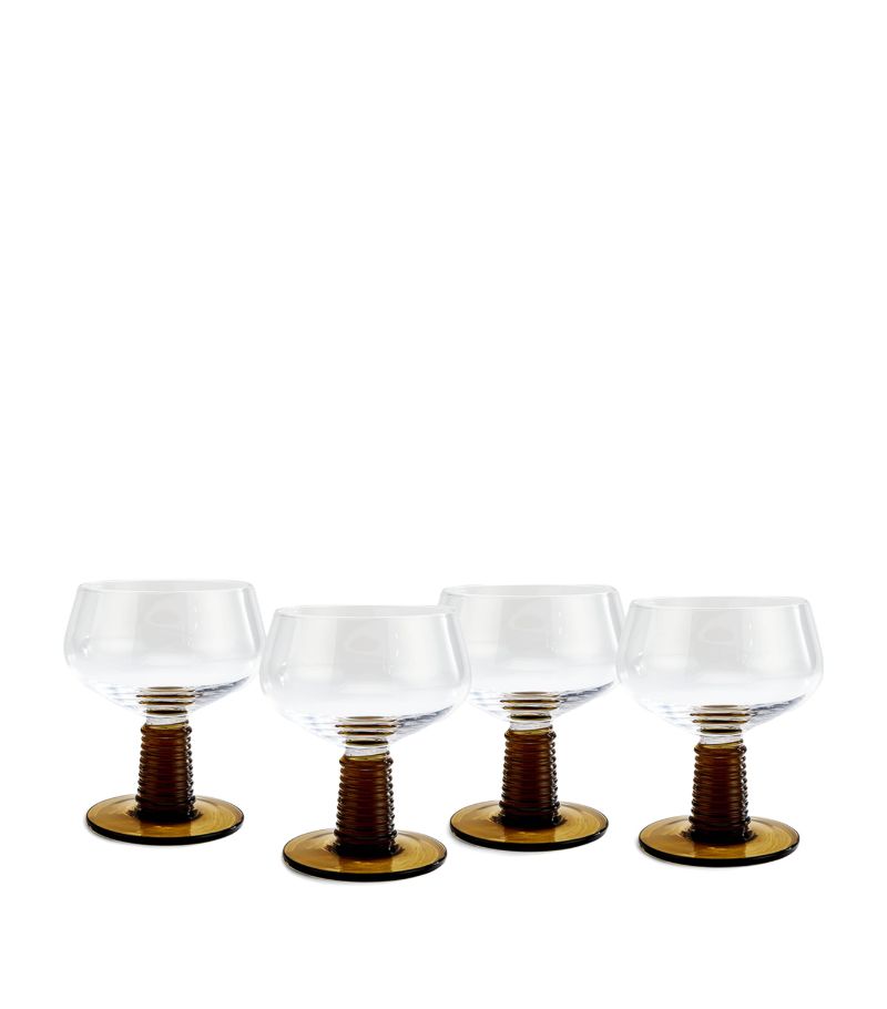 Soho Home Soho Home Set Of 4 Bennett Champagne Coupes