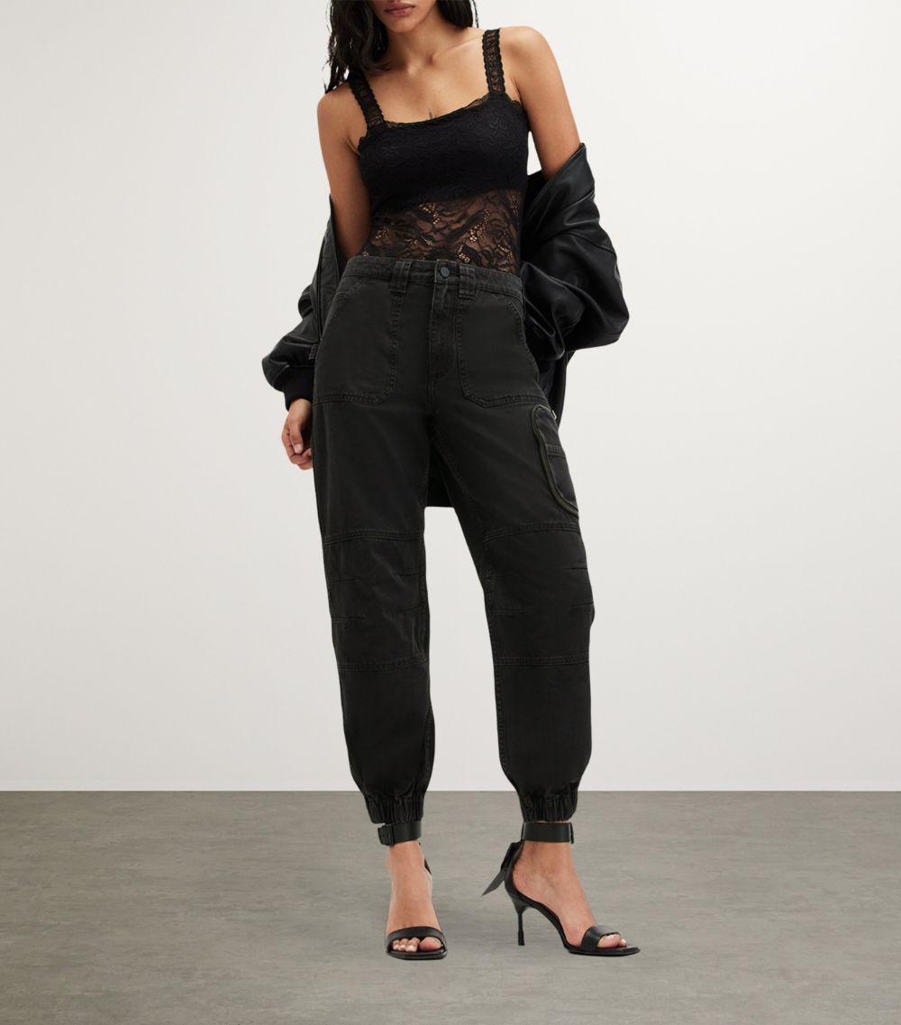 Allsaints Allsaints Denim Florence Cargo Trousers