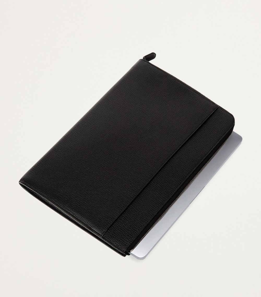 Smythson Smythson Small Leather Laptop Case