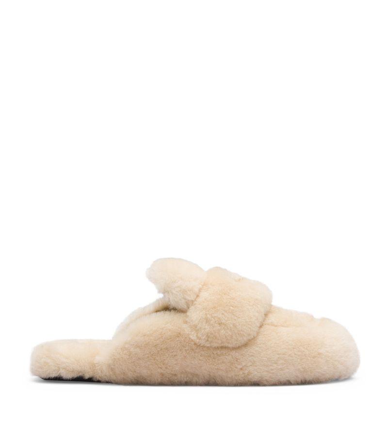 Prada Prada Shearling Mules