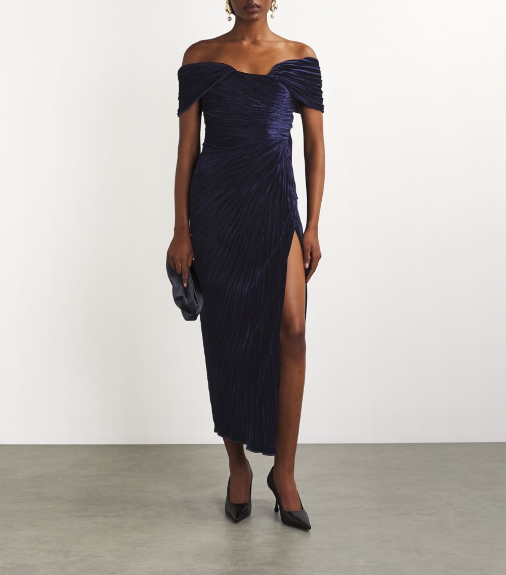 Maria Lucia Hohan Maria Lucia Hohan Silk-Tulle Yara Midi Dress