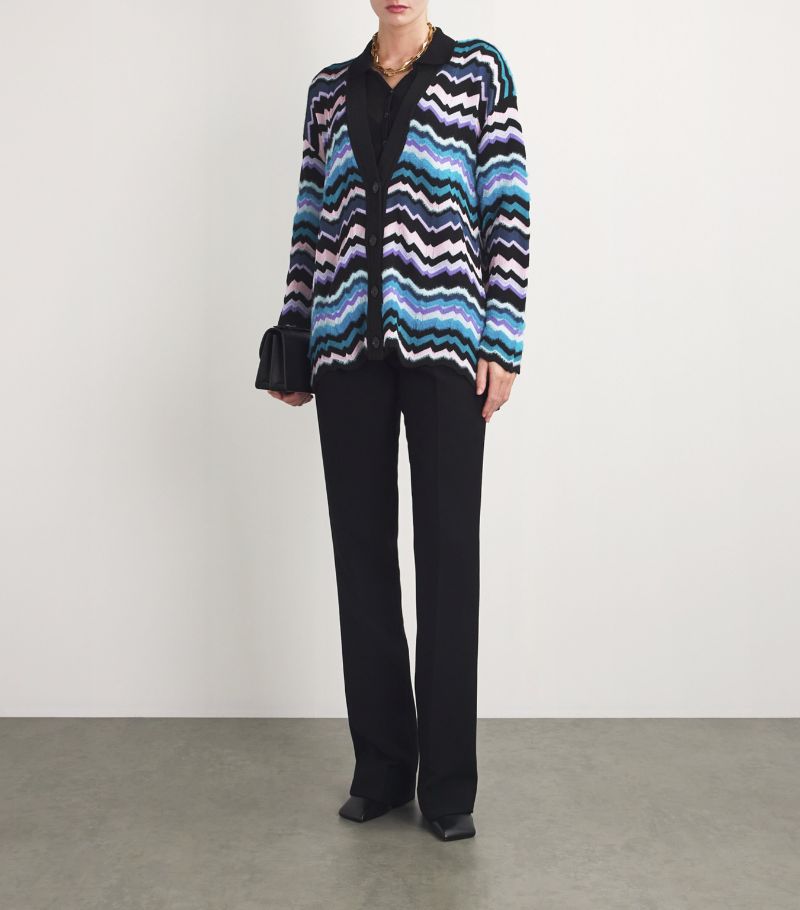 Missoni Missoni Textured Striped Cardigan