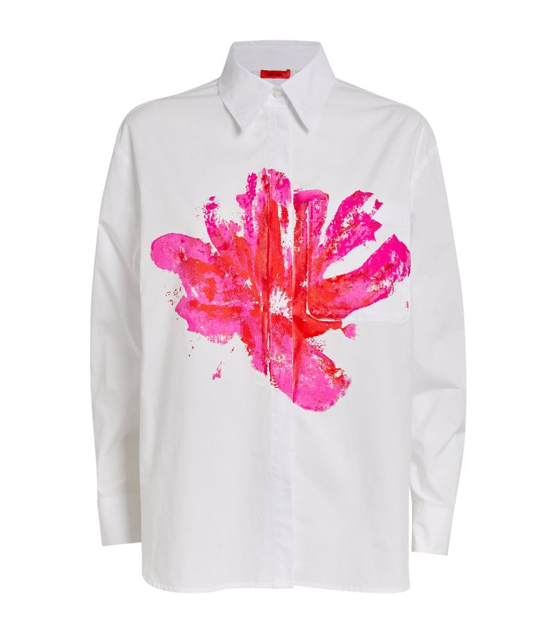 Max & Co. Max & Co. Cotton Hand-Painted Shirt