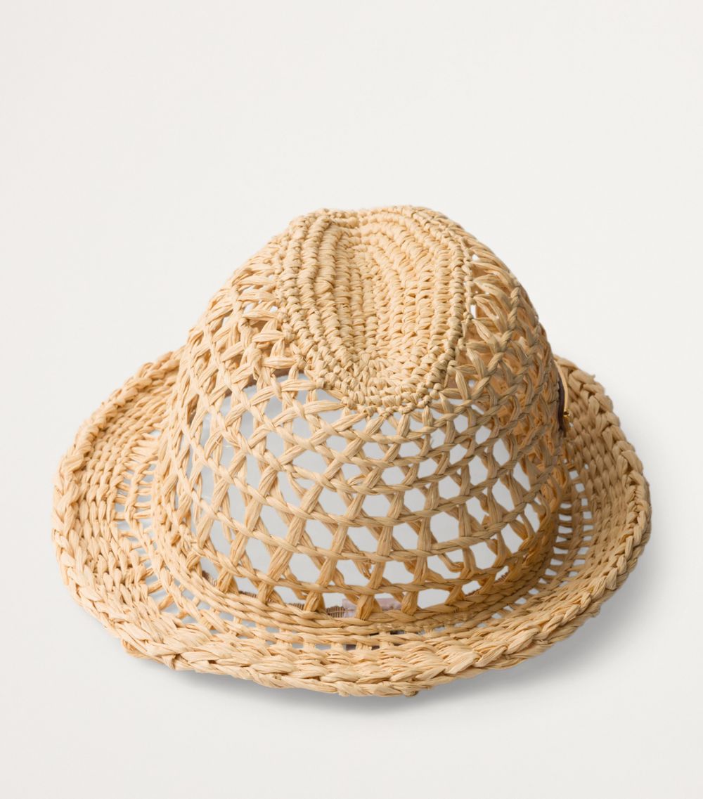 Prada Prada Crochet Fedora