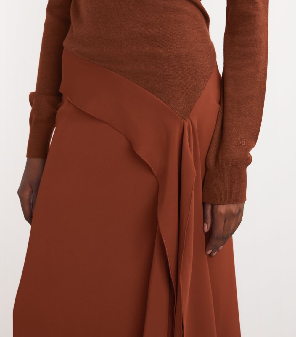 Victoria Beckham Victoria Beckham Wool Midi Dress