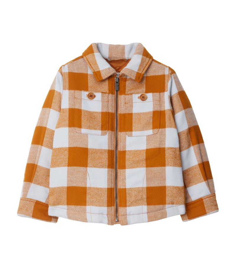 Burberry Burberry Kids Cotton Check Jacket