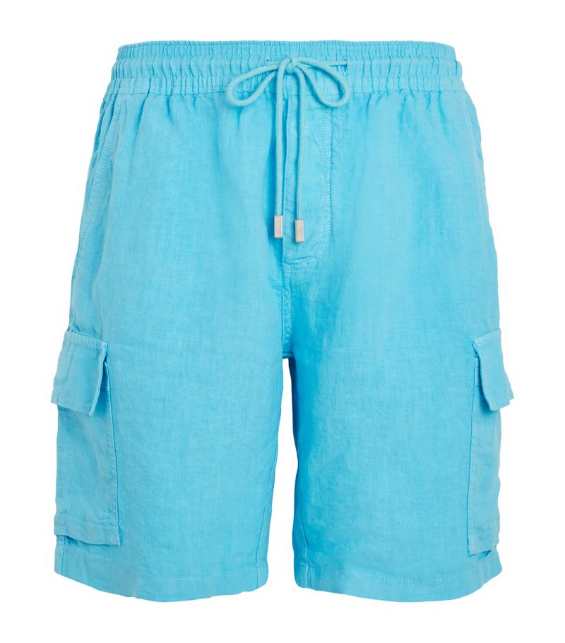 Vilebrequin Vilebrequin Linen Cargo Shorts