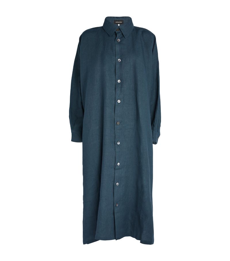 Eskandar Eskandar A-Line Shirt Midi Dress