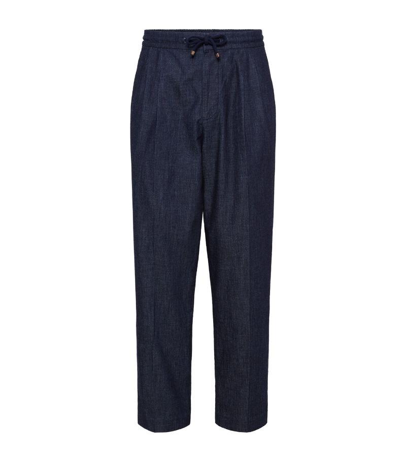 Brunello Cucinelli Brunello Cucinelli Denim Leisure Trousers