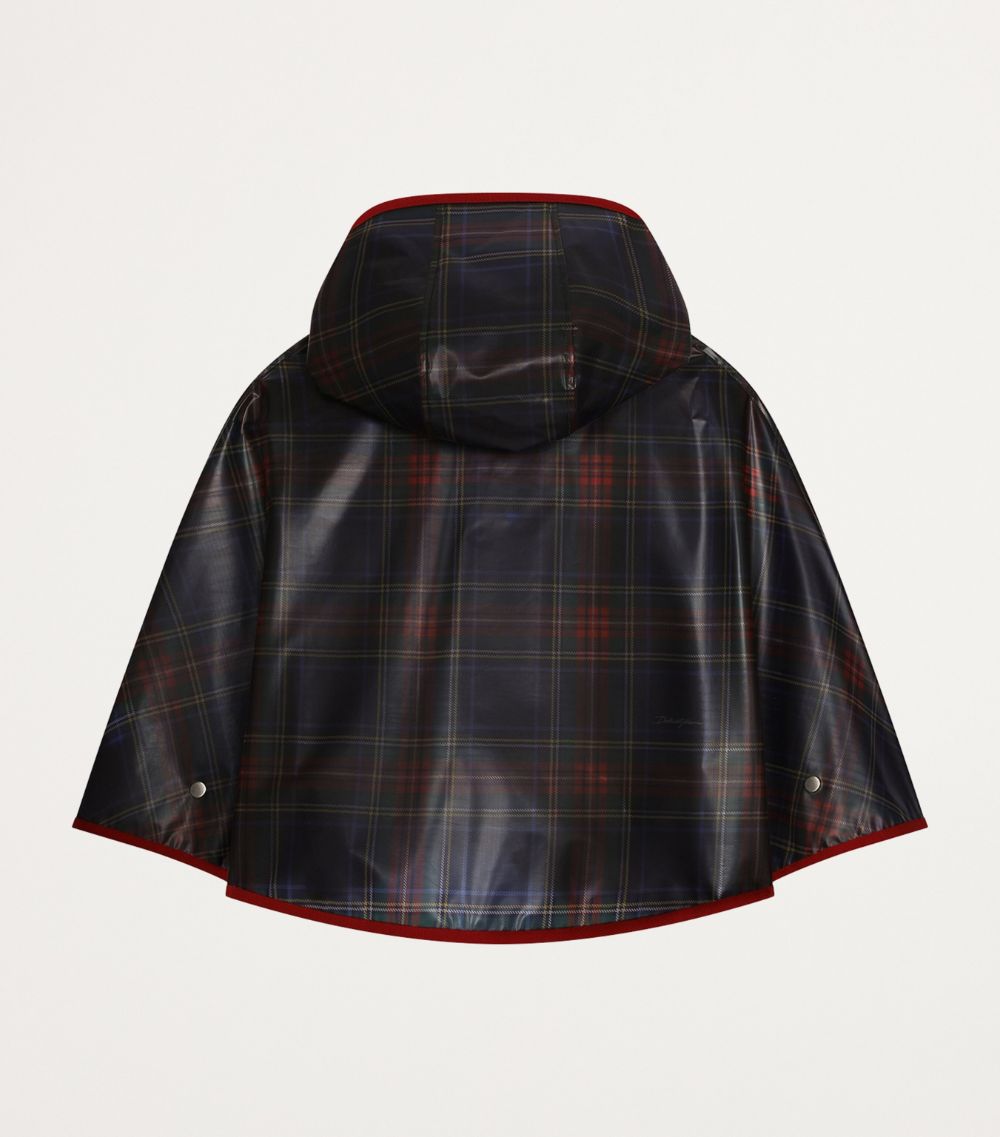 Dolce & Gabbana Dolce & Gabbana Kids Tartan Cape (8-12 Years)