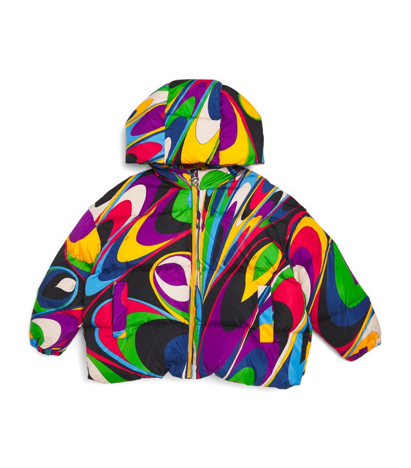 Pucci Junior Pucci Junior Patterned Puffer Jacket (4-14 Years)