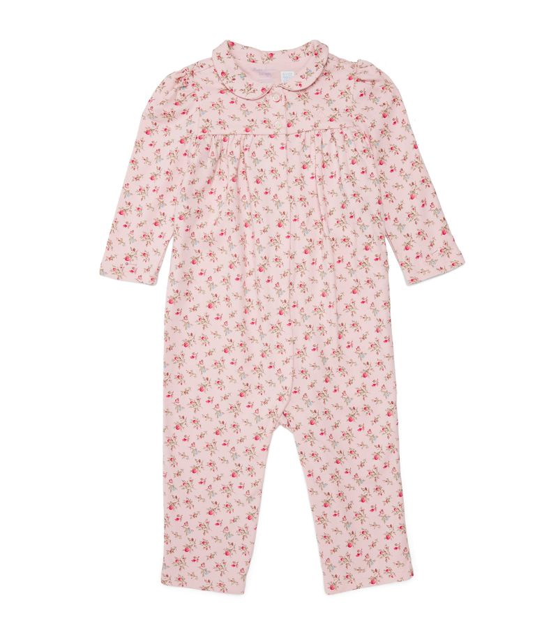 Polo Ralph Lauren Polo Ralph Lauren Kids Cotton Floral Playsuit (3-12 Months)