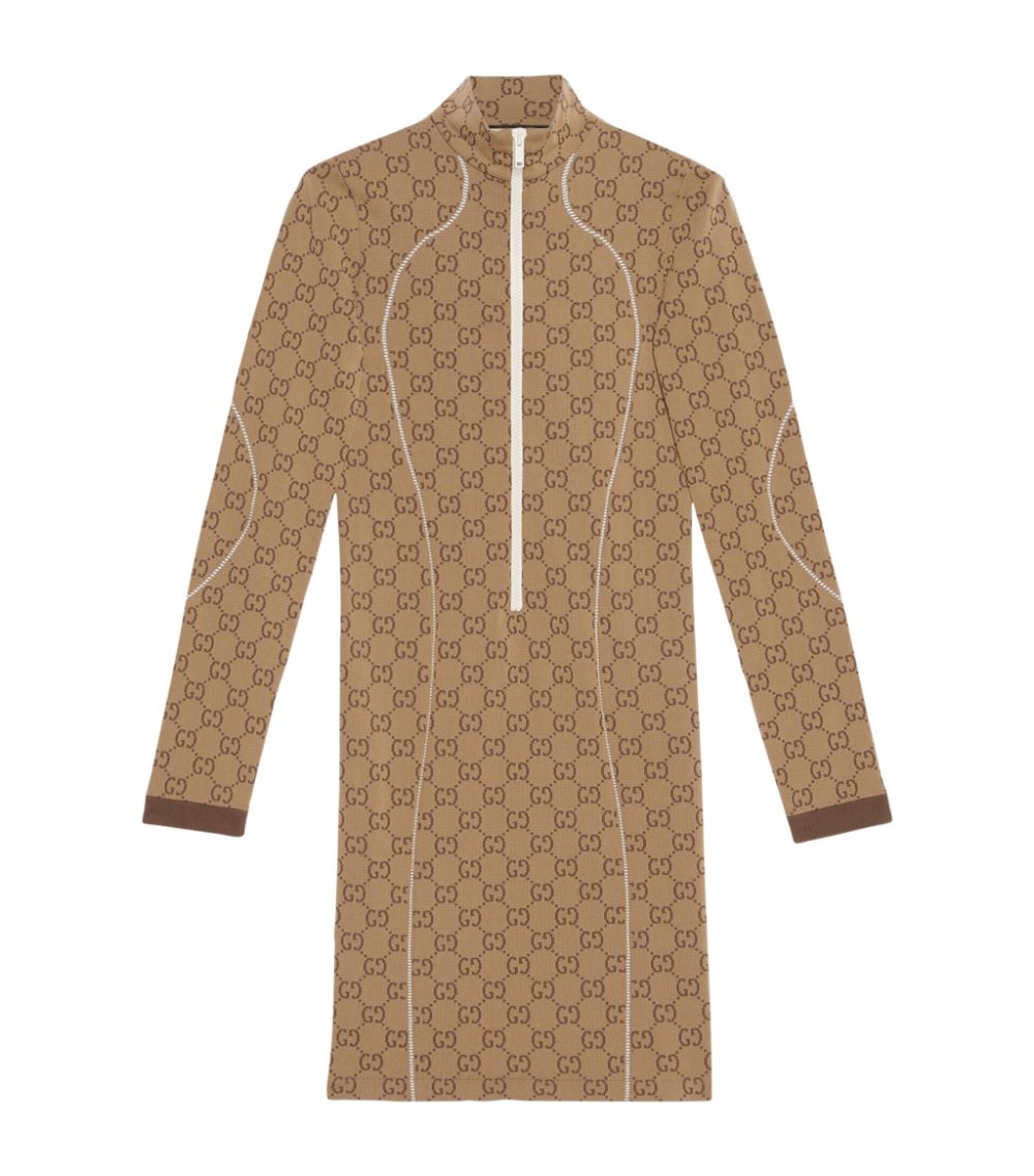 Gucci Gucci GG Jacquard Midi Dress