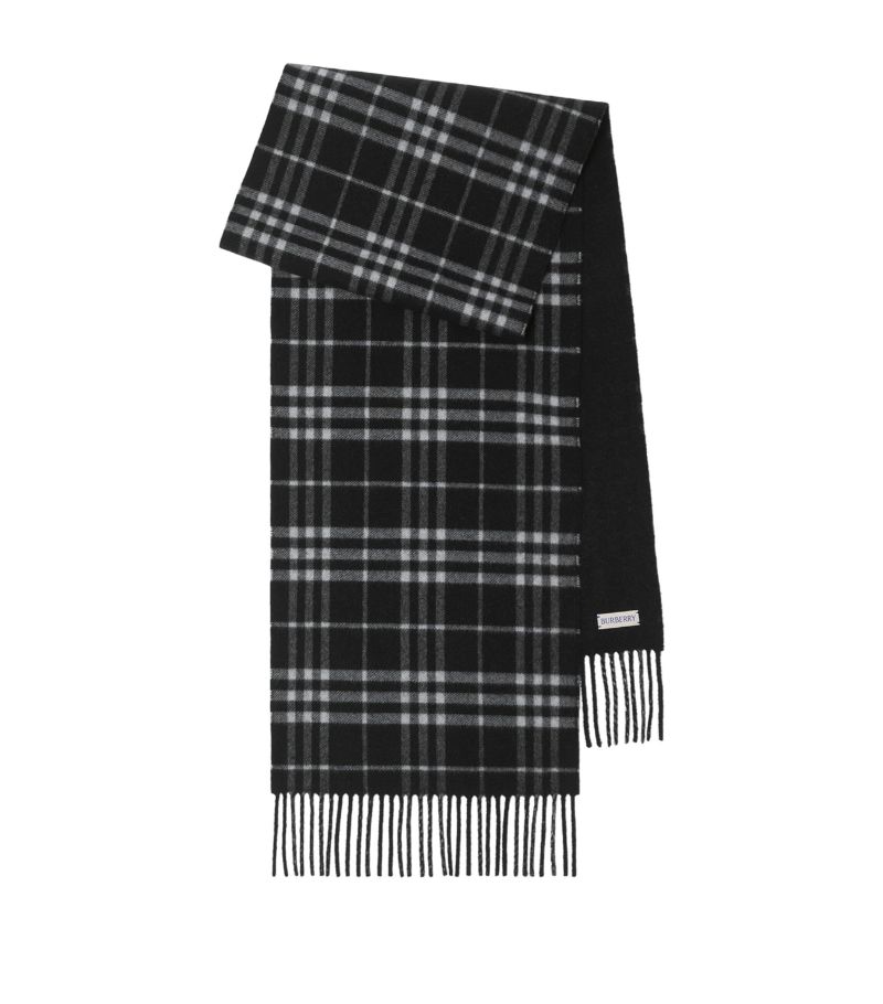 Burberry Burberry Cashmere Reversible Check Scarf