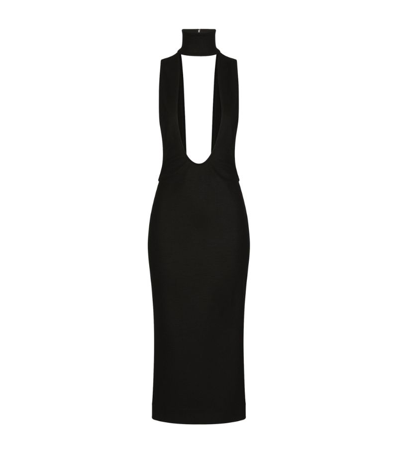 Dolce & Gabbana Dolce & Gabbana Jersey Cut-Out Dress