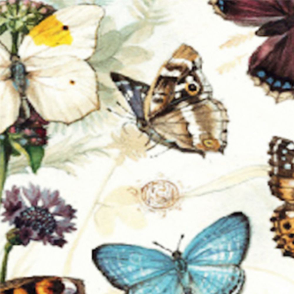 Whitelaw & Newton Whitelaw & Newton Butterflies Small Tray (28cm x 28cm)
