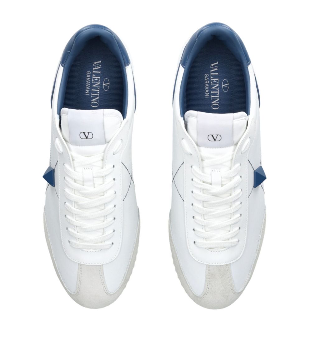 VALENTINO GARAVANI Valentino Garavani Leather Retro Runner Sneakers