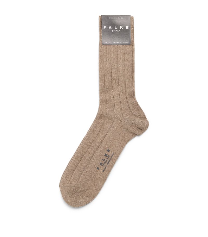 Falke Falke Wool-Cashmere Blend Lhasa Ribbed Socks