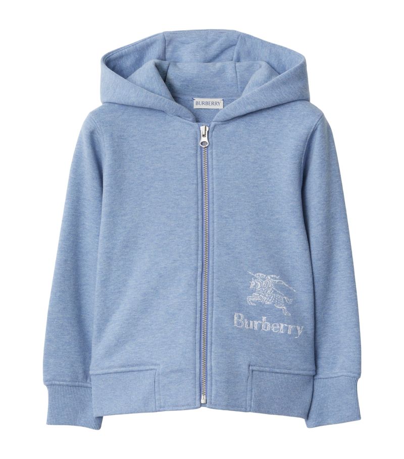 Burberry Burberry Kids Ekd Zip-Up Hoodie (3-14 Years)