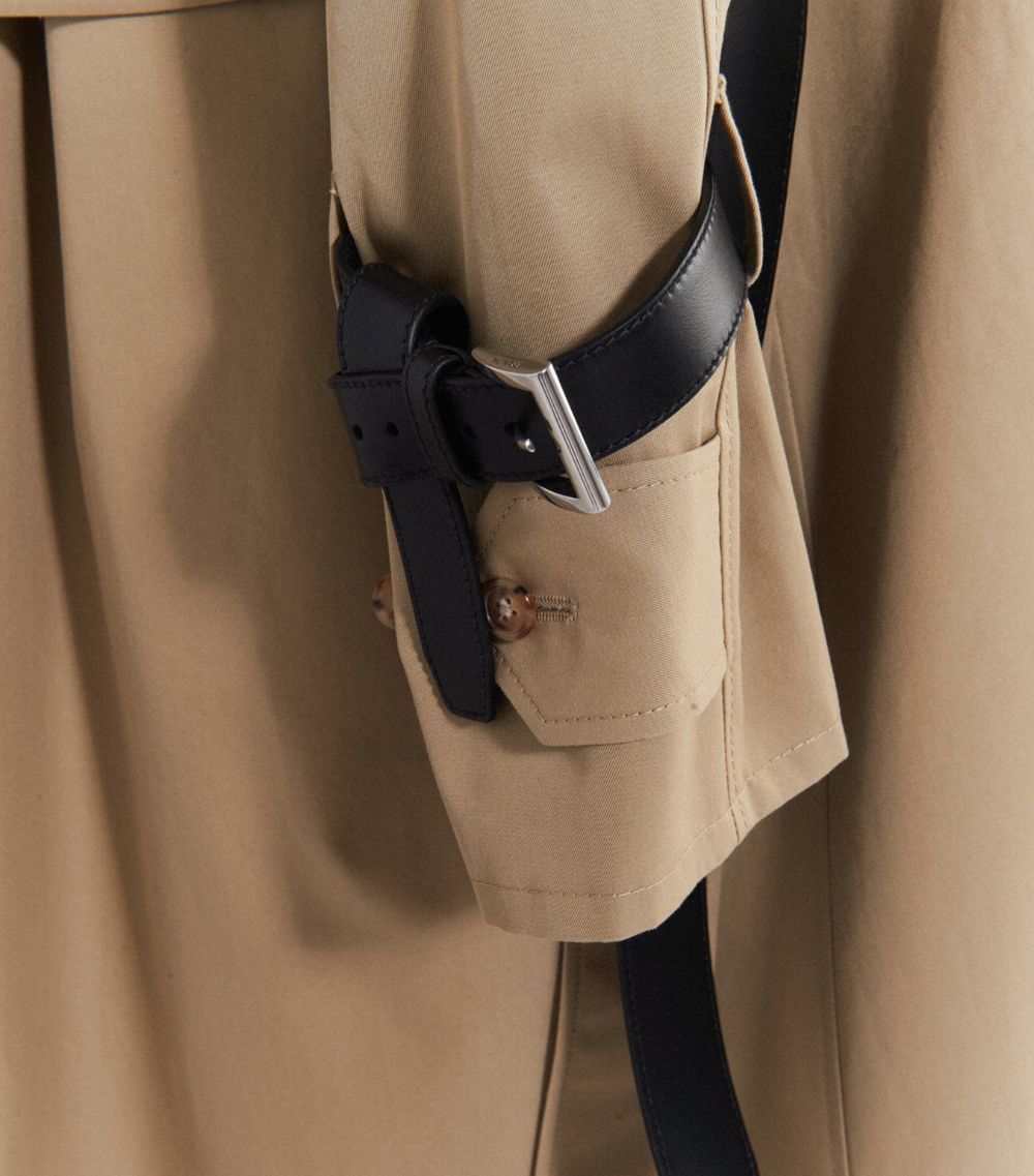 Prada Prada Belt-Detail Trench Coat