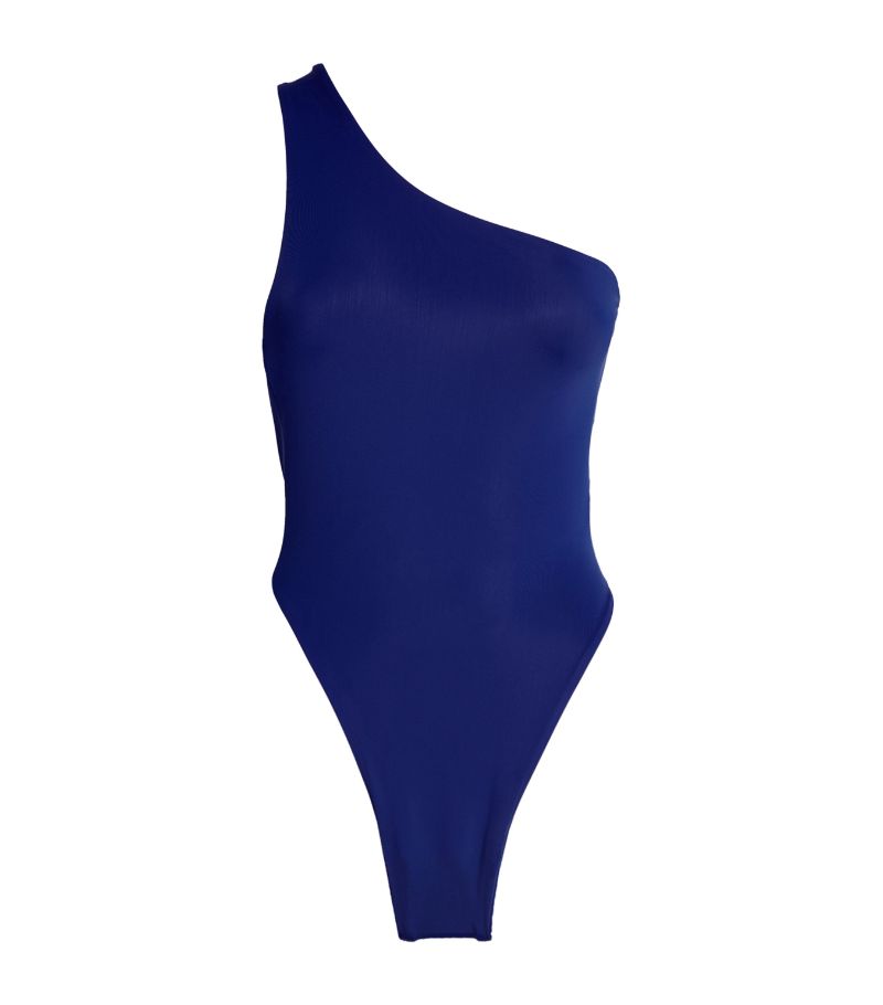 Louisa Ballou Louisa Ballou Plunge Asymmetric Swimsuit