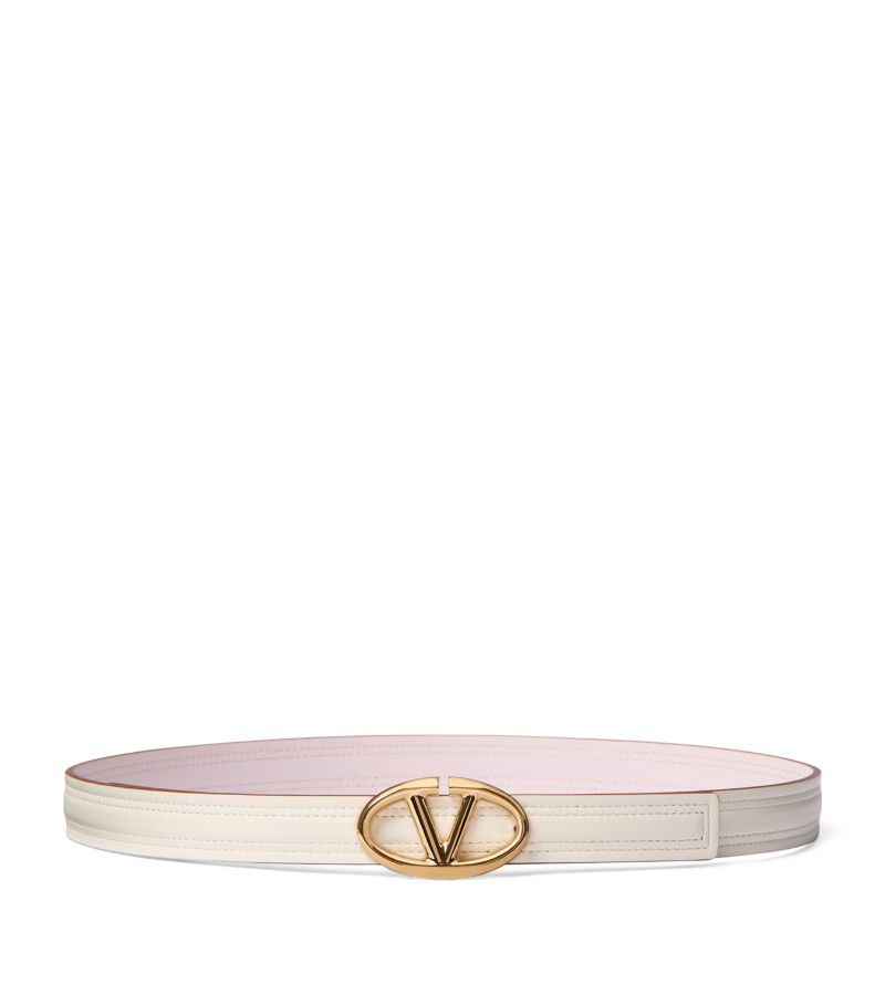 VALENTINO GARAVANI Valentino Garavani Leather The Bold Edition Vlogo Belt