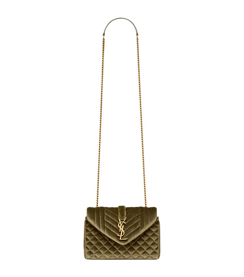 Saint Laurent Saint Laurent Quilted Logo Cross-Body Bag