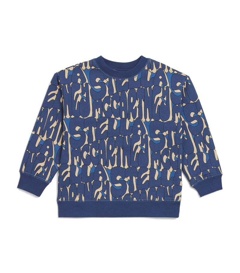 Stella McCartney Kids Stella Mccartney Kids Graphic Logo Sweatshirt (2-14 Years)