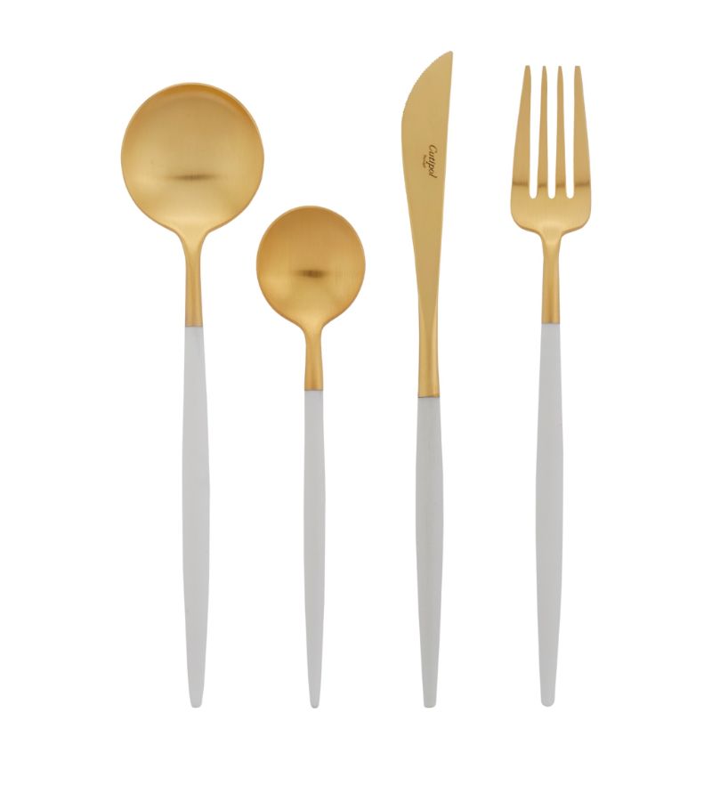 Cutipol Cutipol Goa Gold-Plated 24-Piece Cutlery Set