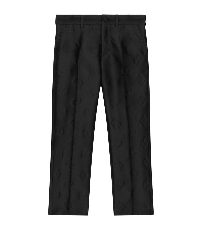 Dolce & Gabbana Dolce & Gabbana Kids Debossed Logo Trousers (2-6 Years)