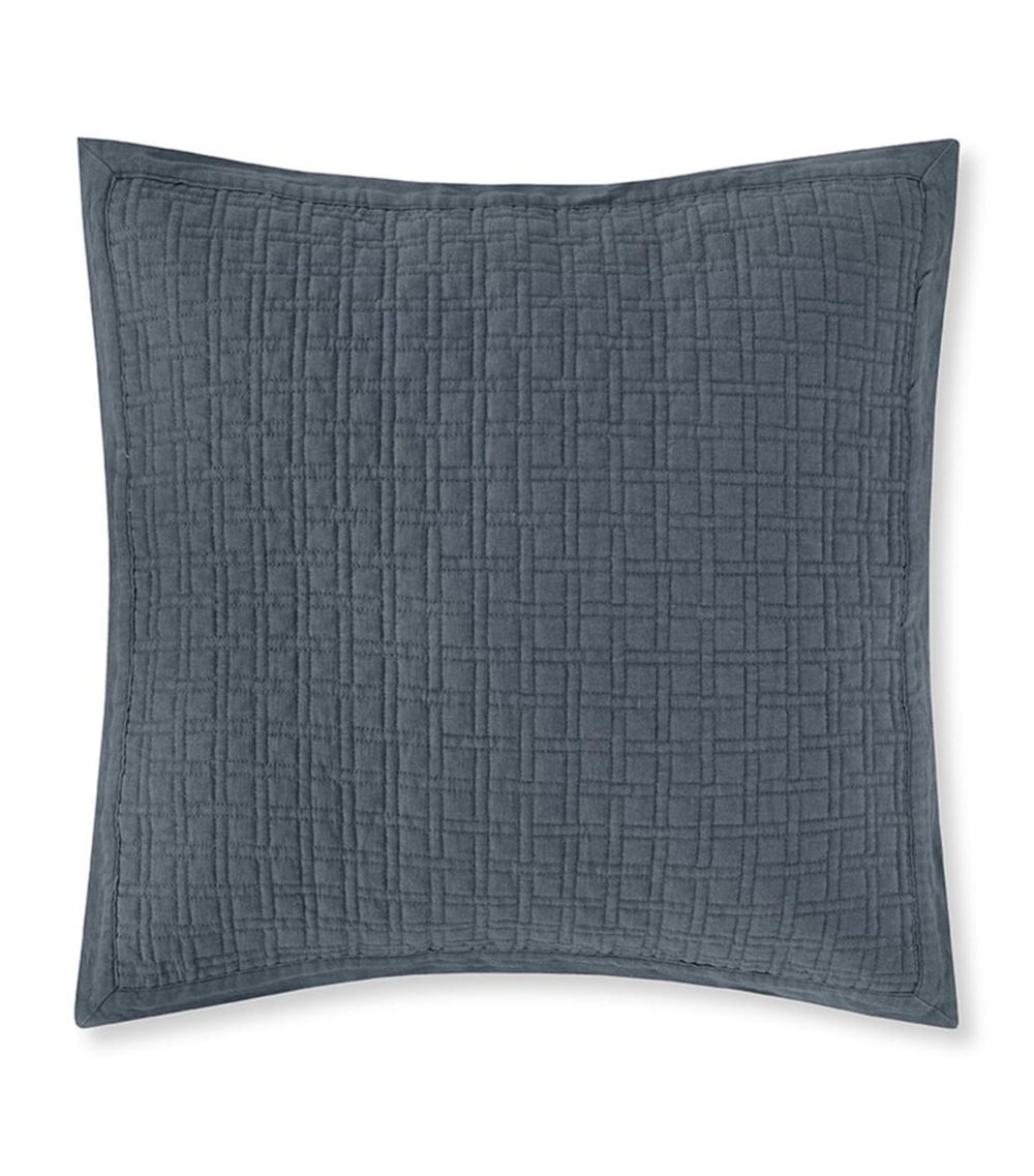  Amalia Home Collection Linen Quilted Adorno King Oxford Pillowcase (50Cm X 75Cm)