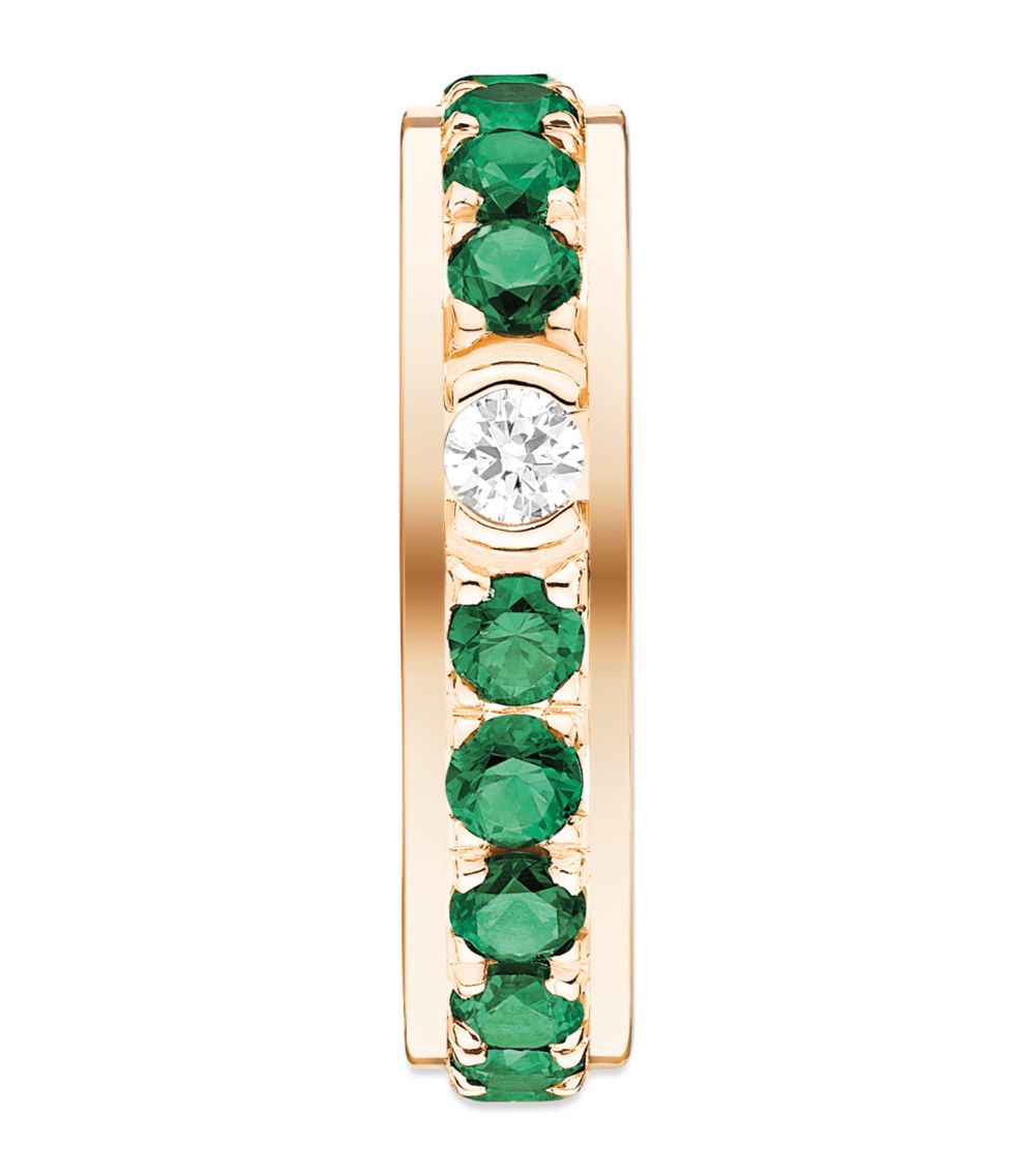 Piaget Piaget Rose Gold, Diamond And Emerald Possession Single Earring