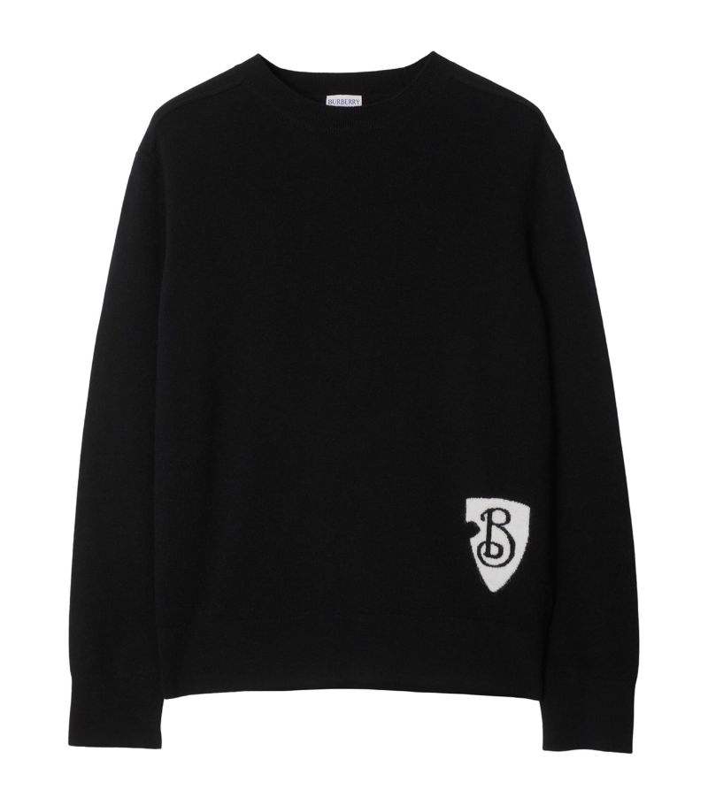 Burberry Burberry Wool B Shield Sweater