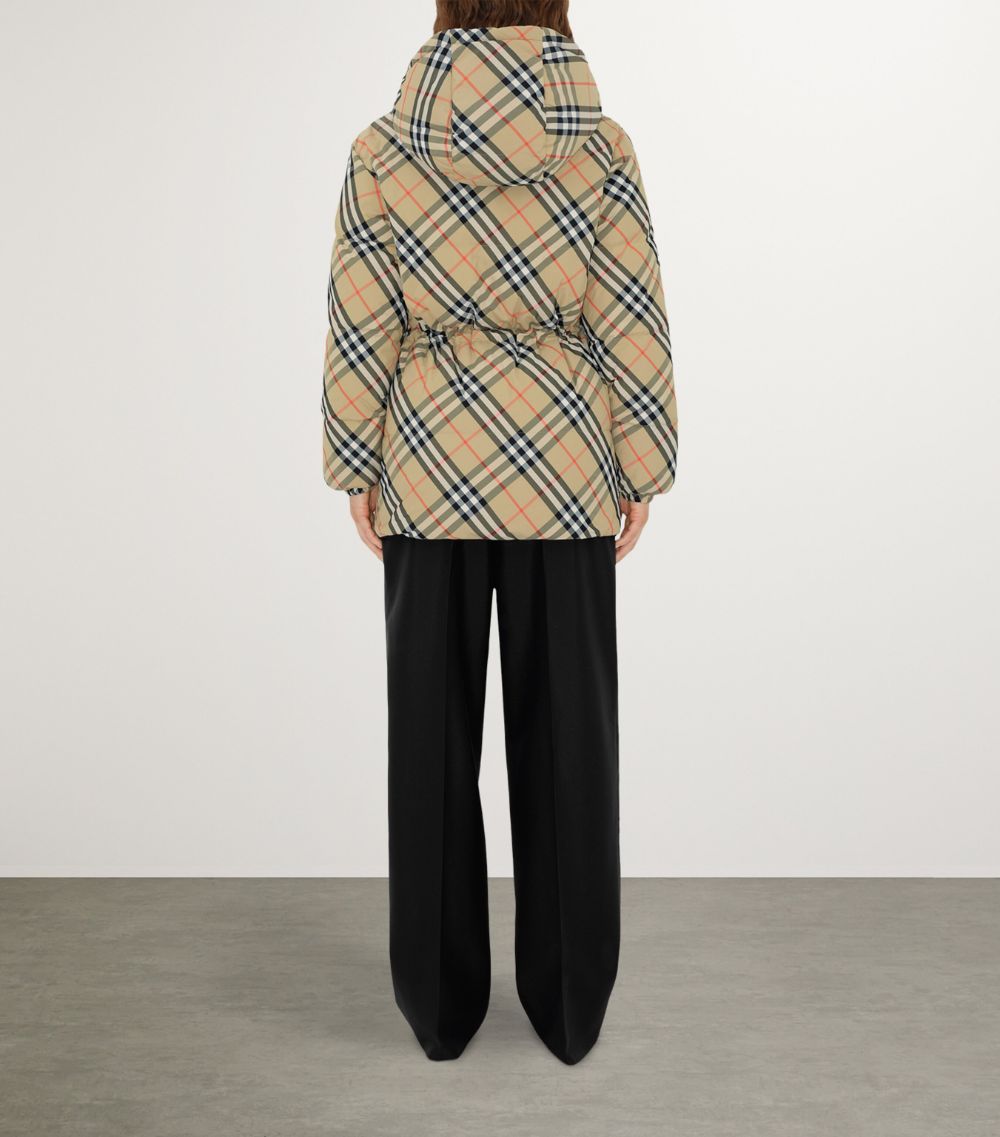 Burberry Burberry Reversible Check Puffer Jacket