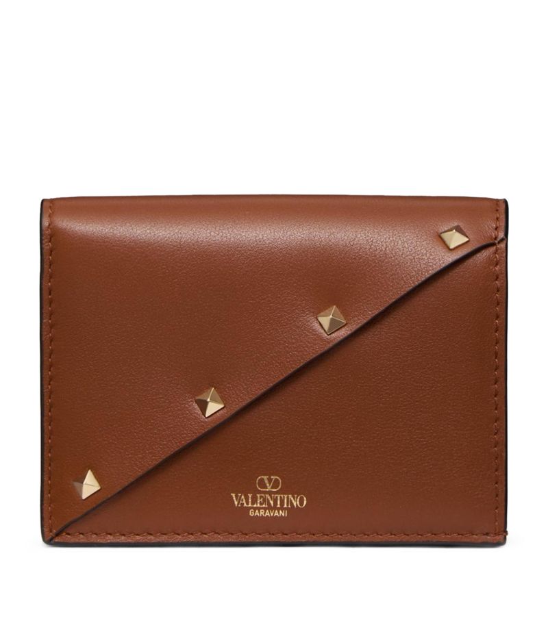 VALENTINO GARAVANI Valentino Garavani Leather Rockstud Wispy Wallet