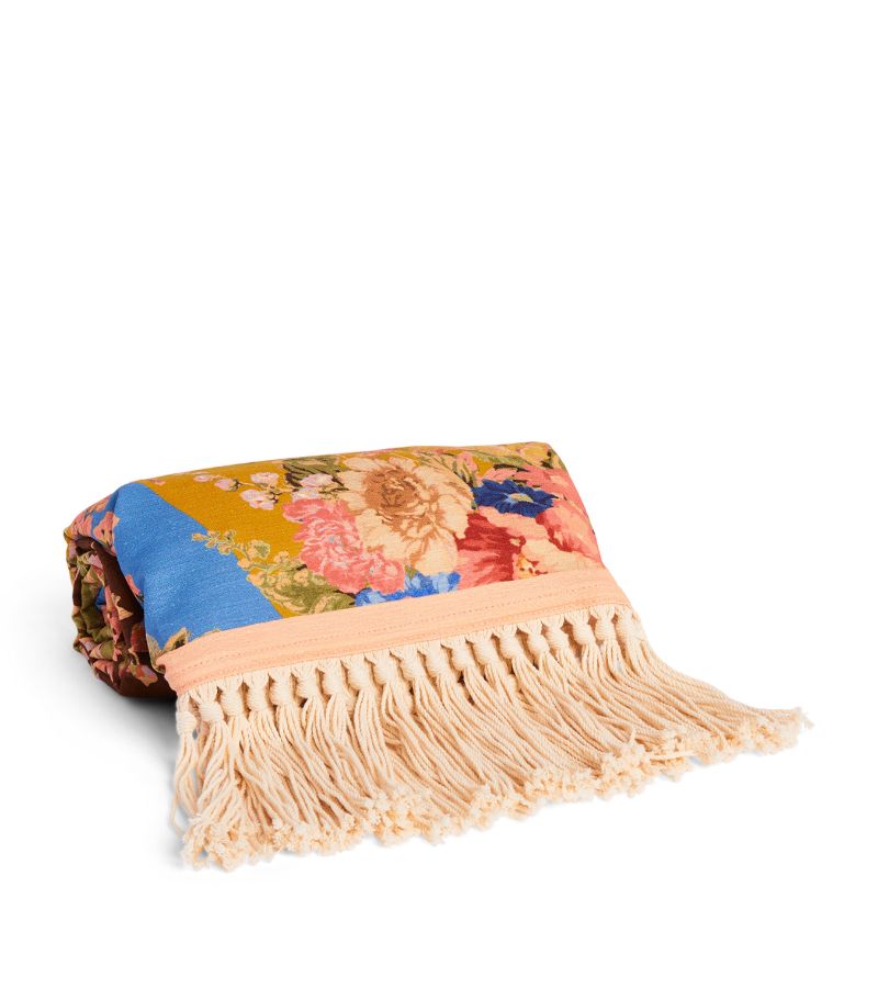 Zimmermann Zimmermann Cotton Floral Beach Towel