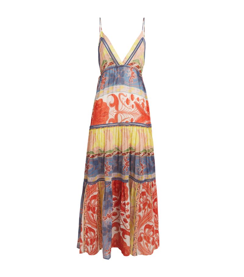 Etro Etro Cotton-Silk Maxi Dress