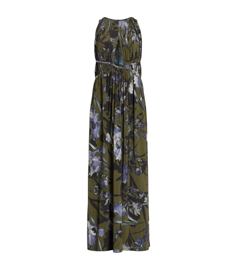 Allsaints Allsaints Floral Kaya Batu Maxi Dress