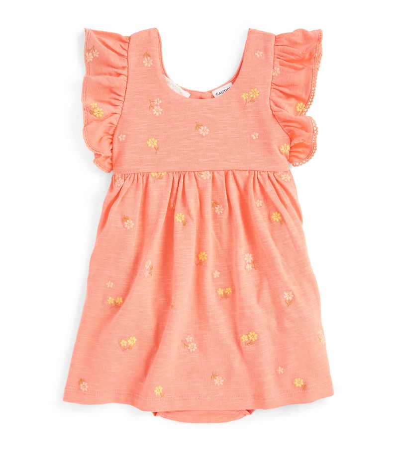 Purebaby Purebaby Embroidered Floral Dress (0-24 Months)